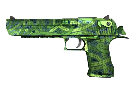 Desert Eagle | Emerald Jörmungandr (Well-Worn) float preview 0 %